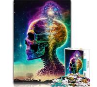 Puzzles for Adults Mind Blown 1000 Piece Jigsaw Puzzle for Adults Teens,Birthday Present, Gifts, Wall Art for And Age 14 Years Up (26x38cm)