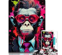 Puzzles for Adults Monkey Doctor 1000 Pieces Jigsaw Puzzles for Adults And Teens,gifts for Friends And Family for Age 14 50x75cm