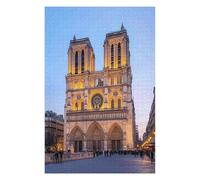Puzzles For Adults Notre Dame De Paris 1500 Pieces Paper Puzzle for Adults And Children from Year Educational Toy-57x87cm