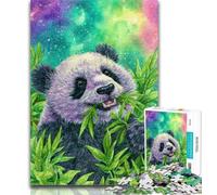 Puzzles for Adults Panda in Bamboo Forest Jigsaw Puzzles for Adults 1000 Pieces,Family Game Birthday Gifts.Challenge High Difficulty 26x38cm