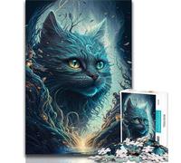 Puzzles for Adults Persian Cat Folklore 1000 Piece Jigsaw Puzzles for Adults Gifts,with Matching Poster And Trivia Sheet for Age 14 (38x26cm)