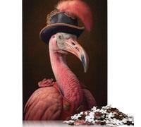 Puzzles for Adults Pink Renaissance Flamingo 1000 Piece Jigsaw Puzzles Wood Puzzle for Adults And Age 18 Years Up Puzzle Fun Puzzles Games 1000pcs (75x50cm)