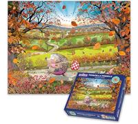 Puzzles For Adults - Pricilla Prickle - Mike Jupp 1000 Piece Jigsaw Puzzle | Made In Britain | Thick Puzzle Board | Cartoon Puzzles