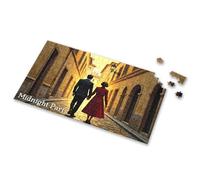 Puzzles For Adults Romantic Walk In Midnight Paris: A Classic Couple'S Journey Picture Puzzle Puzzles For Toddlers 2-4 Toddler Puzzles(500PCS)