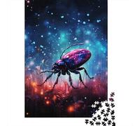 Puzzles for Adults Star Art Beetle 500 Piece Jigsaw Puzzles Wood Jigsaw for Adults And Age 18 Years Up Impossible Puzzle 500pcs (52x38cm)