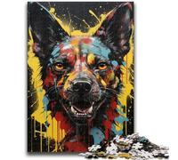 Puzzles for Adults Teens 1000 Pieces African Hyena Puzzles for Adults,Challenging Game for Is Ideal As A Gift for The Whole Family (75x50cm)