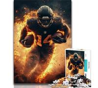 Puzzles for Adults Teens 1000 Pieces American Football Players Teenager Jigsaw,is Ideal As Gifts for The Whole Family Suitable for And 14 (size 38x26cm)