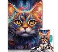 Puzzles for Adults Teens 1000 Pieces Animal Cats Adult Puzzles,Stress Reliever Difficult Challenge Unique Home Decor And Gifts (size 75x50cm)