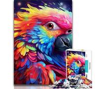 Puzzles for Adults Teens 1000 Pieces Animals Birds Parrots,Educational Stress Relief Toy for Is Ideal As A Gift for The Whole Family (75x50cm)