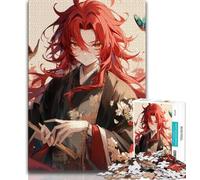 Puzzles for Adults Teens 1000 Pieces Anime Boy,Family Game Stress Reliever Difficult Challenge Enhance Love between Couples (38x26cm)