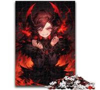 Puzzles for Adults Teens 1000 Pieces Anime Demon Girl Family Fun for Is Ideal As A Gift for The Whole Family for And Age 14 Years Up 50x75cm