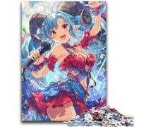 Puzzles for Adults Teens 1000 Pieces Anime Music Girl 1000 Piece Puzzle,Challenging Game Gifts for Is Ideal As A Gift for The Whole Family (38x26cm)