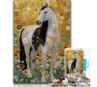 Puzzles for Adults Teens 1000 Pieces Art Unicorn,Toys Educational Games Stress Relieving Artists Collection,Fine Art (38x26cm)