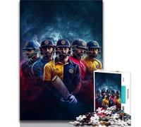 Puzzles for Adults Teens 1000 Pieces Baseball Players,Toys Educational Games Stress Relieving Unique Home Decor And Gifts (38x26cm)