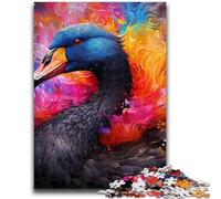 Puzzles for Adults Teens 1000 Pieces Black Swan 1000 Piece Puzzle,Educational Stress Relief Toy Gifts for Friends And Family (26x38cm)