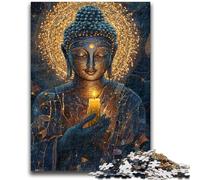 Puzzles for Adults Teens 1000 Pieces Buddha Art for And from 14 Years And over Hands-on Game Christmas Game Gifts 26x38cm