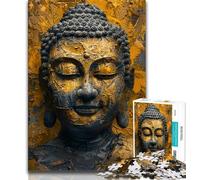 Puzzles for Adults Teens 1000 Pieces Buddha Oil Painting 1000 Pieces for Adults,Educational Stress Relief Toy Gifts for Friends And Family 26x38cm