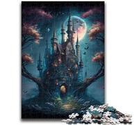 Puzzles for Adults Teens 1000 Pieces Castle Family Fun for Is Ideal As A Gift for The Whole Family for And Age 14 Years Up 26x38cm