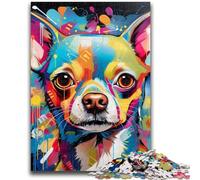 Puzzles for Adults Teens 1000 Pieces Chimpanzee Graffiti 1000 Piece Puzzle,Educational Stress Relief Toy Gifts for Friends And Family (50x75cm)