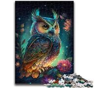 Puzzles for Adults Teens 1000 Pieces Color Owl for Age 14 Years And over Decompressing Intellectual Educational Toy Great Gift 50x75cm