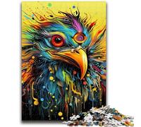 Puzzles for Adults Teens 1000 Pieces Colorful Eagle 1000 Pieces for Adults,Educational Stress Relief Toy Gifts for Friends And Family (26x38cm)