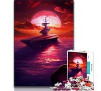 Puzzles for Adults Teens 1000 Pieces Colourful Ships Teenager Jigsaw,Challenging Game for Is Ideal As A Gift for The Whole Family 38x26cm