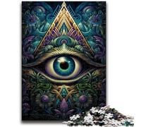 Puzzles for Adults Teens 1000 Pieces Demon's Eye for Age 14 Years And over Beautiful Design GameBeautiful Design Game Great Gift 50x75cm