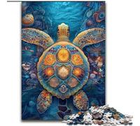 Puzzles for Adults Teens 1000 Pieces Dolphin Couple, Decompressing Intellectual Educational Toy Is Ideal As Gifts for The Whole Family (size 26x38cm)