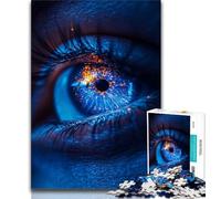 Puzzles for Adults Teens 1000 Pieces Dream Eyes Teenager Jigsaw,Challenging Game for Is Ideal As A Gift for The Whole Family 38x26cm