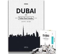 Puzzles for Adults Teens 1000 Pieces Dubai UAE,Toys Educational Games Stress Relieving Artists Collection,Fine Art (75x50cm)