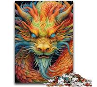 Puzzles for Adults Teens 1000 Pieces Fantasy Flying Dragon Adult Jigsaw,Challenging Difficult Deal As Gifts for The Whole Family (50x75cm)