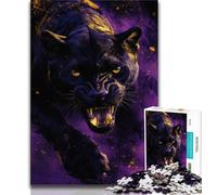 Puzzles for Adults Teens 1000 Pieces Fantasy Leopard 1000 Pieces for Adults,Educational Stress Relief Toy Gifts for Friends And Family 26x38cm