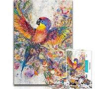 Puzzles for Adults Teens 1000 Pieces Fantasy Parrot,Educational Stress Relief Toy for Is Ideal As A Gift for The Whole Family 75x50cm