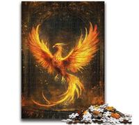 Puzzles for Adults Teens 1000 Pieces Fantasy Phoenix Adult Jigsaw,Challenging Family Activity Games DIY Toy for Home Wall Decor Gifts (75x50cm)