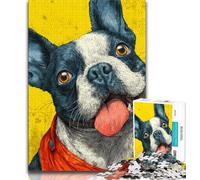 Puzzles for Adults Teens 1000 Pieces Fantasy Pug,for Educational Game Challenge Toy Birthday Present,Gifts,Wall Art 50x75cm