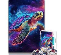 Puzzles for Adults Teens 1000 Pieces Fantasy Turtle Teenager Jigsaw,is Ideal As Gifts for The Whole Family Suitable for And 14 (size 75x50cm)