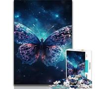Puzzles for Adults Teens 1000 Pieces Galaxy Butterfly,Educational Stress Relief Toy for Is Ideal As A Gift for The Whole Family (75x50cm)