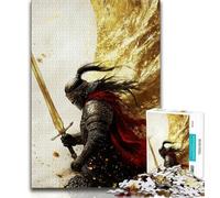 Puzzles for Adults Teens 1000 Pieces Golden Knights 1000 Pieces for Adults,Learning Educational Toys Family Games Unique Birthday And Gifts 38x26cm