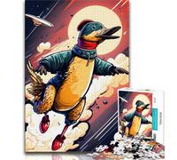 Puzzles for Adults Teens 1000 Pieces Goose 1000 Piece Puzzle,Educational Stress Relief Toy Gifts for Friends And Family 38x26cm