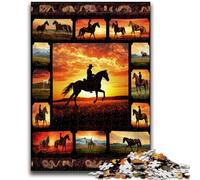 Puzzles for Adults Teens 1000 Pieces Horse Collage 1000 Pieces for Adults,Educational Stress Relief Toy Gifts for Friends And Family (75x50cm)