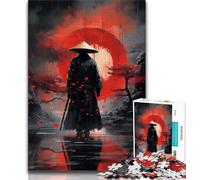 Puzzles for Adults Teens 1000 Pieces Japanese Ninja Art,Decompressing Intellectual Educational Toy Is Ideal As Gifts for The Whole Family 75x50cm