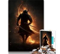 Puzzles for Adults Teens 1000 Pieces Japanese Ninja Warrior Teenager Jigsaw,Challenging Game for Is Ideal As A Gift for The Whole Family 38x26cm