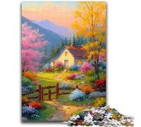 Puzzles for Adults Teens 1000 Pieces Japanese Style 1000 Piece Puzzle,Challenging Game Gifts for Is Ideal As A Gift for The Whole Family (38x26cm)
