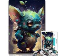 Puzzles for Adults Teens 1000 Pieces Koala Enchanted Universe Teenager Jigsaw,Challenging Game for Is Ideal As A Gift for The Whole Family 38x26cm