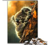Puzzles for Adults Teens 1000 Pieces Koala on The Tree, Suitable for People Aged 14 And Above Educational Games Secret Santa Gifts (Size 26x38cm)