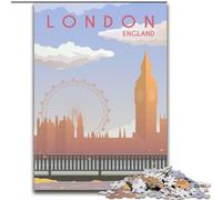 Puzzles for Adults Teens 1000 Pieces London, for And from 14 Years And over Educational Learning Toys Family Games Birthday Present 26x38cm