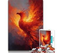 Puzzles for Adults Teens 1000 Pieces Magic Phoenix,Toys Educational Games Stress Relieving Unique Home Decor And Gifts (38x26cm)