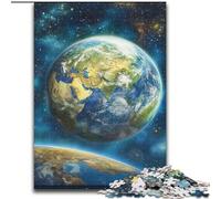 Puzzles for Adults Teens 1000 Pieces Magical Earth, Suitable for People Aged 14 And Above Educational Games Secret Santa Gifts (Size 26x38cm)