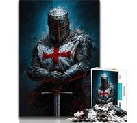 Puzzles for Adults Teens 1000 Pieces Medieval Knight Paintings,for Educational Game Challenge Toy Birthday Present,Gifts,Wall Art (38x26cm)