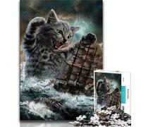 Puzzles for Adults Teens 1000 Pieces Monster Titan Cat Kraken 1000 Pieces for Adults,Educational Stress Relief Toy Gifts for Friends And Family 75x50cm